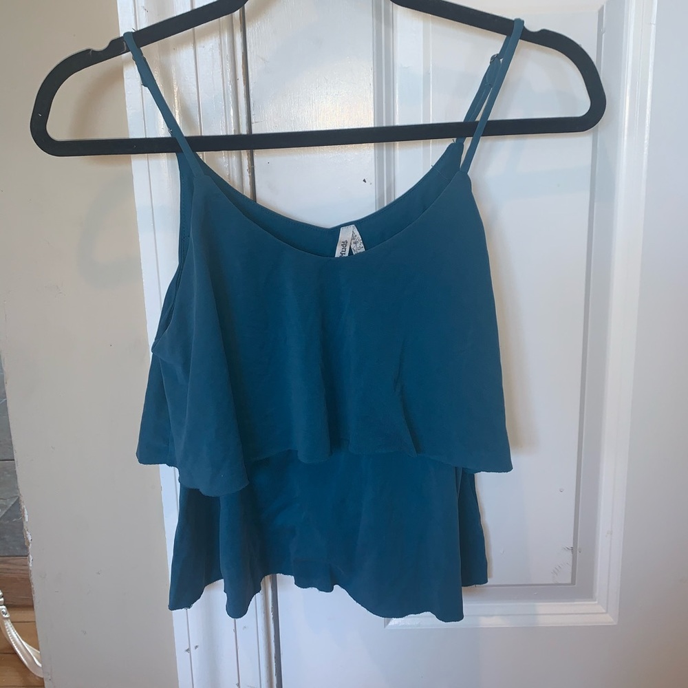 Turquoise tank